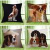 Cavalier King Charles Spaniel 45X45Cm Pillowcase Bedroom Sofa Home Decor