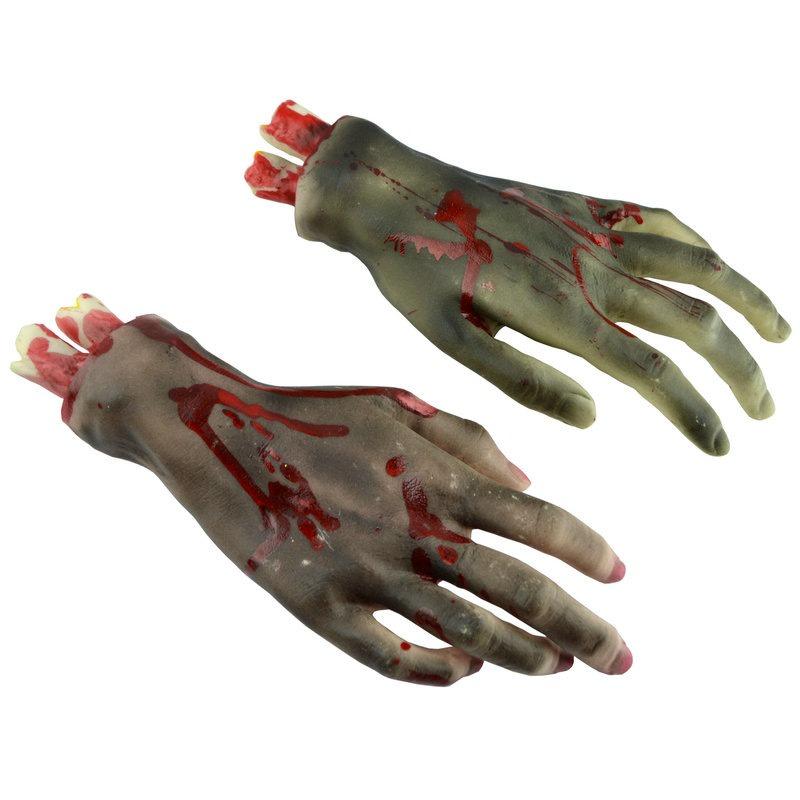 

Props Vinyl Halloween Fake Hand Feet Set Film Shooting Stage Cosplay Performance Hands
