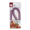 Purple Quilling Paper Strips 0.3x53cm 100p - Purple 0.3 X 53 Cm