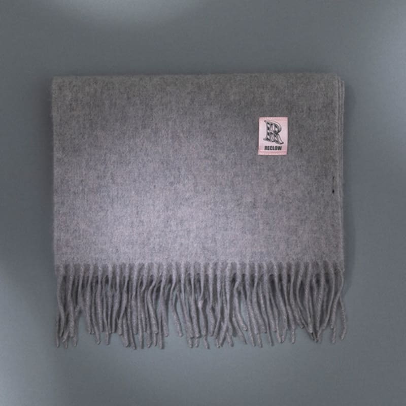 

RECLOW RECLOW LAND 100% Кашемировый шарф серый FREE