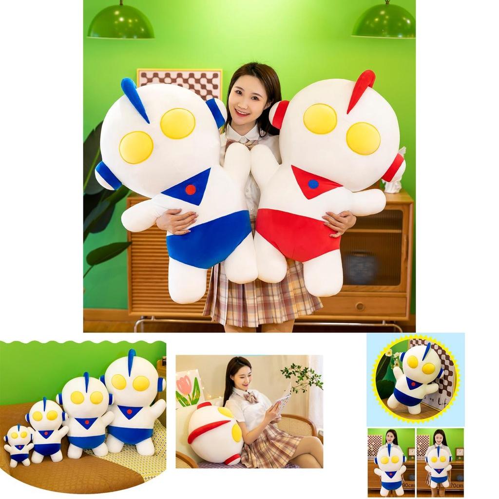 Collectible Q-version Ultraman Stuffed Plush Toy Pillow For Fans And Children