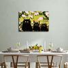 Three Black Cats By Maud Lewis Poster Canvas Picture Printing Wall Art Modern Aesthetic Decoration Suitable for Office Home Bedroom Gift