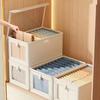 Stackable Wardrobe Organizer Foldable Storage Organizer Clothes Storage Box  Moving House Packing