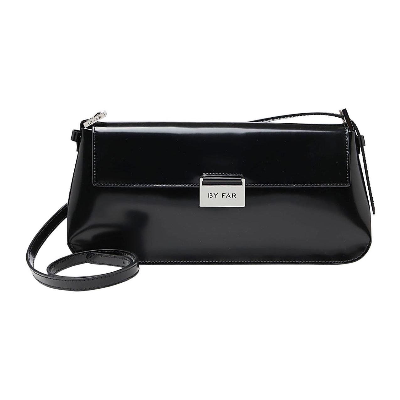 

New By Far Matilda Logo Plaque Shoulder Bag 22CRMDLSBLWMEDBL 31.0*6.1*15.0CM