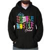 Urban Streetwear Graffiti Stay Humble Hustle Hoodie Hooded Sweatshirt Men Women