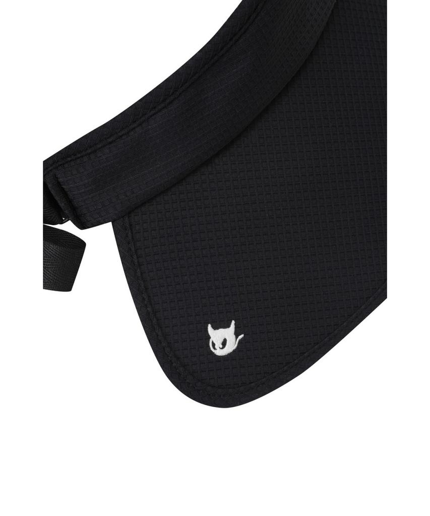 WAAC Women Ribbon Wide Visor Wgrcx26112Bkx