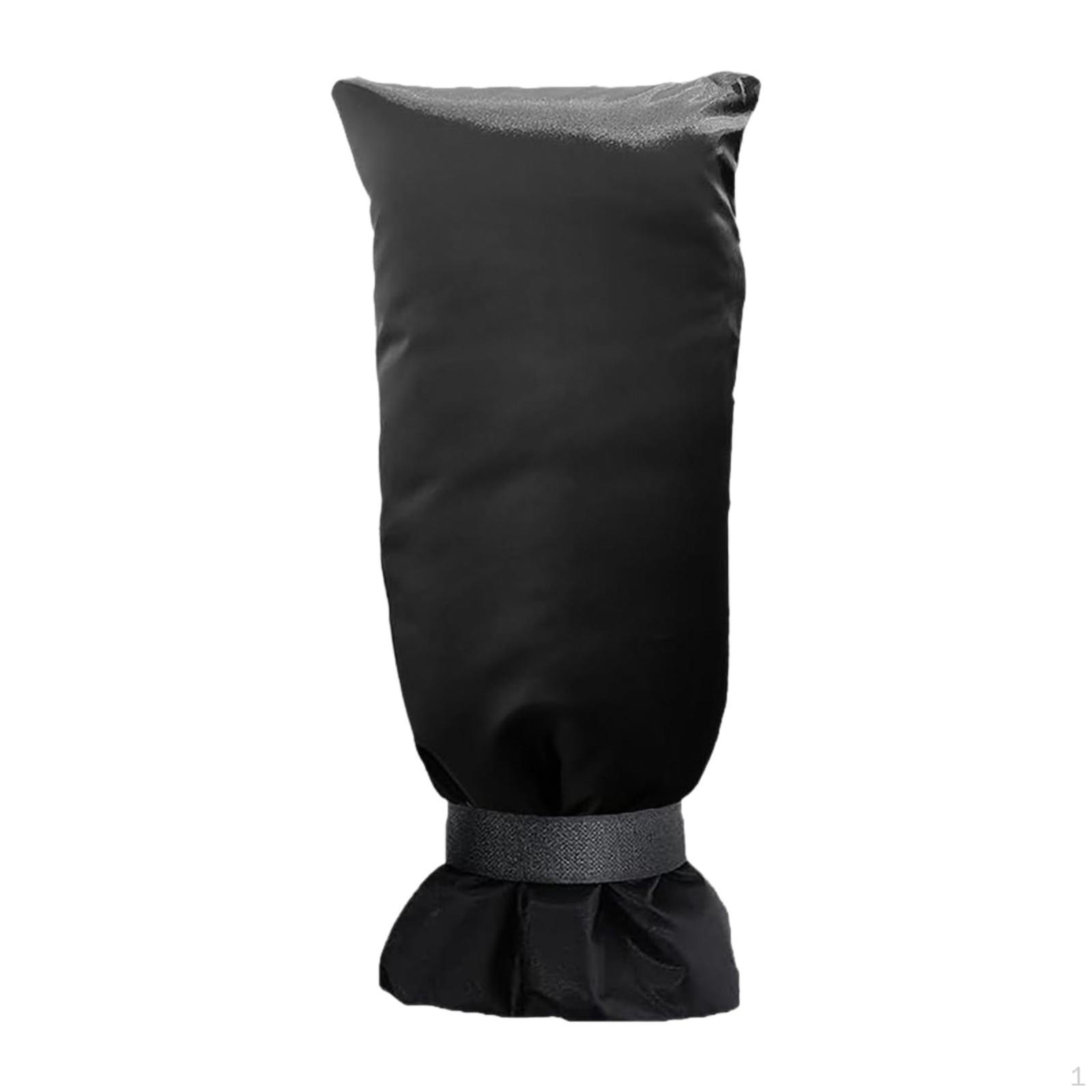 

Black Cover for Winter, Outdoor Use, , Versatile, Waterproof, Tear-resistant, 20x51cm
