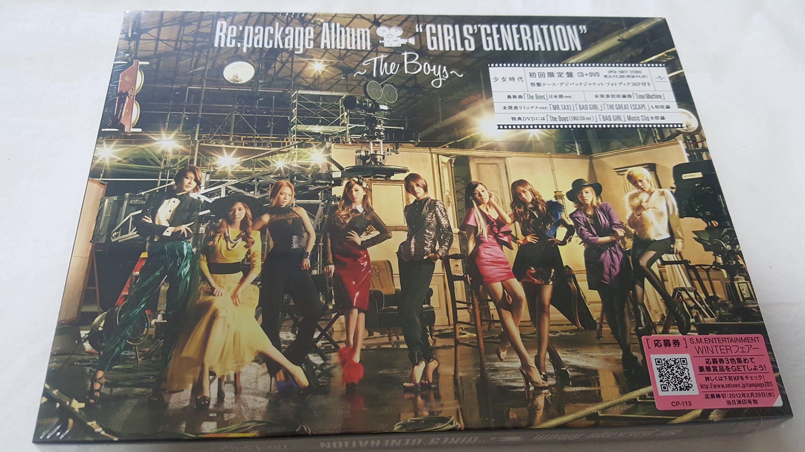 

Переиздание альбома «GIRL S GENERATION»-The Boys-(Ограниченный первый выпуск)(с DVD)