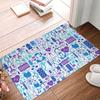 Cartoon Doctors Nurse Door Floor Bath Mats Anti-Slip Indoor Nursing Medical Pattern Doormat Garden Entrance Rug Carpet Footpad