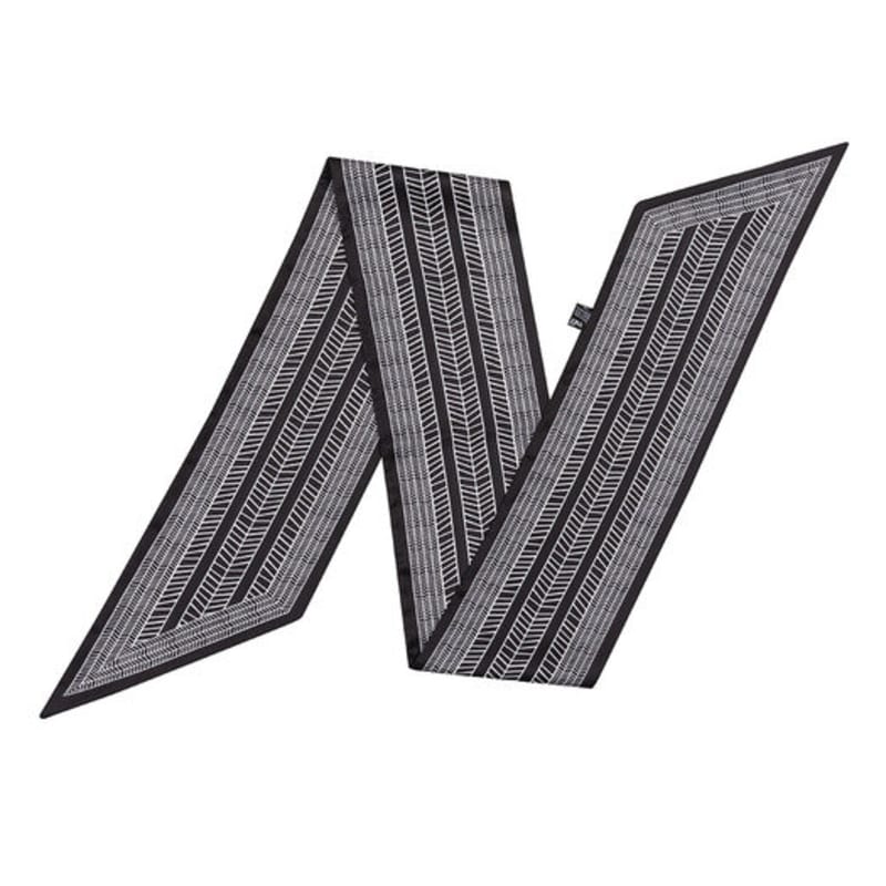 RECLOW RECLOW STRIPE Long Scarf BLACK