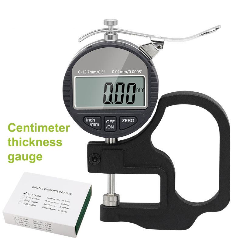 0.01/0.001Mm Digital Electronic Thickness Gauge 0-12.7Mm Digital Thickness Meter Gauge Micrometro Measuring Tools 0.01mm