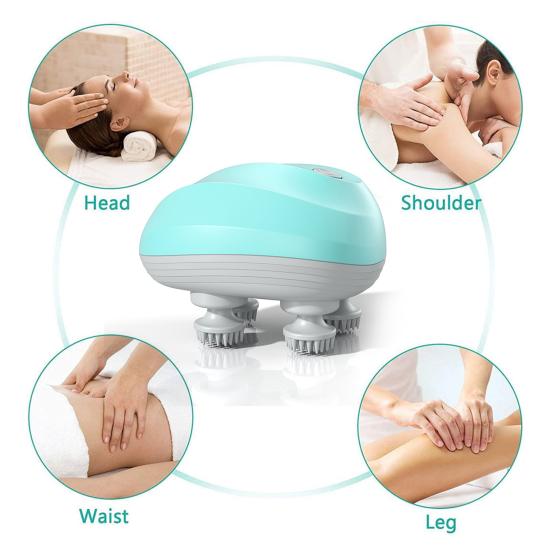 Yousheng Electric Octopus Head Massager Soothing Pet Massage Tool Relaxation Joint Relief And Bonding Massager for Cats