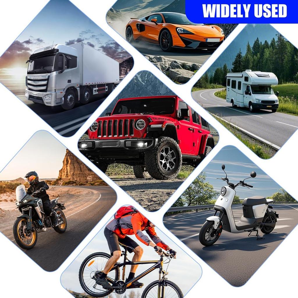 40PCS Car Tire Repair Nails, Rubber Spiral Vaccum Tyre Screw Plug with Screwdriver, Fast Self-Service Automotive Tire Puncture Repair Nail, Universal