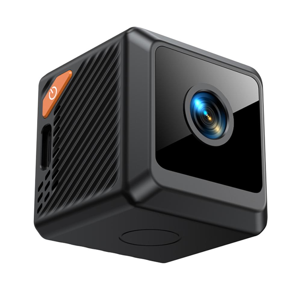 

W02 1080P HD Камера безпеки 140 градусів Широкий кут Бездротова Міні камера спостереження з 64 ГБ TF-картою A