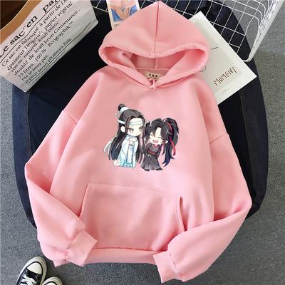 Anime Mo Dao Zu Shi Hoodie Winter Clothe Women Oversize Sweatshirt Kawaii Clothing