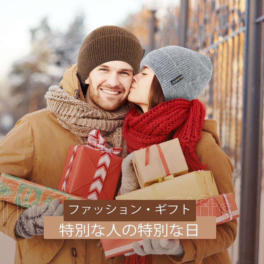 DONFRI Knit Winter Winter Hat Fleece for Warmth and Running Thick Ski Stretchy and Perfect for or Any One Size Fits Coffee Women's Hat, Fall/Winter