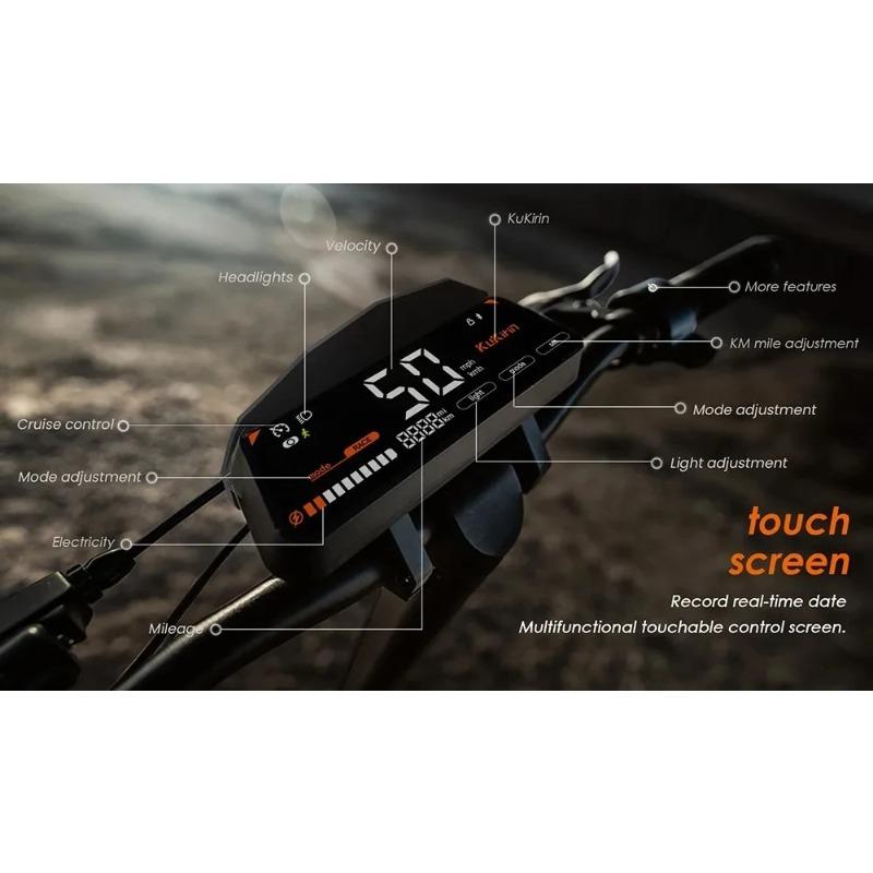 EU Stock Original KuKirin G3 Electric Scooter 1200W Motor 52V 18Ah battery 10.5 Inch Tire Touchable Display 50KM/H E-Scooter