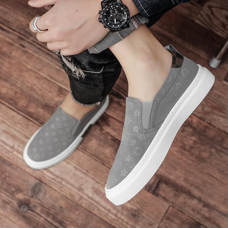 2025 Summer New Breathable Canvas Shoes Men's Versatile Casual Shoes Men's Board Shoes Overfitting Men's Shoes Thin Men's Cloth Shoes