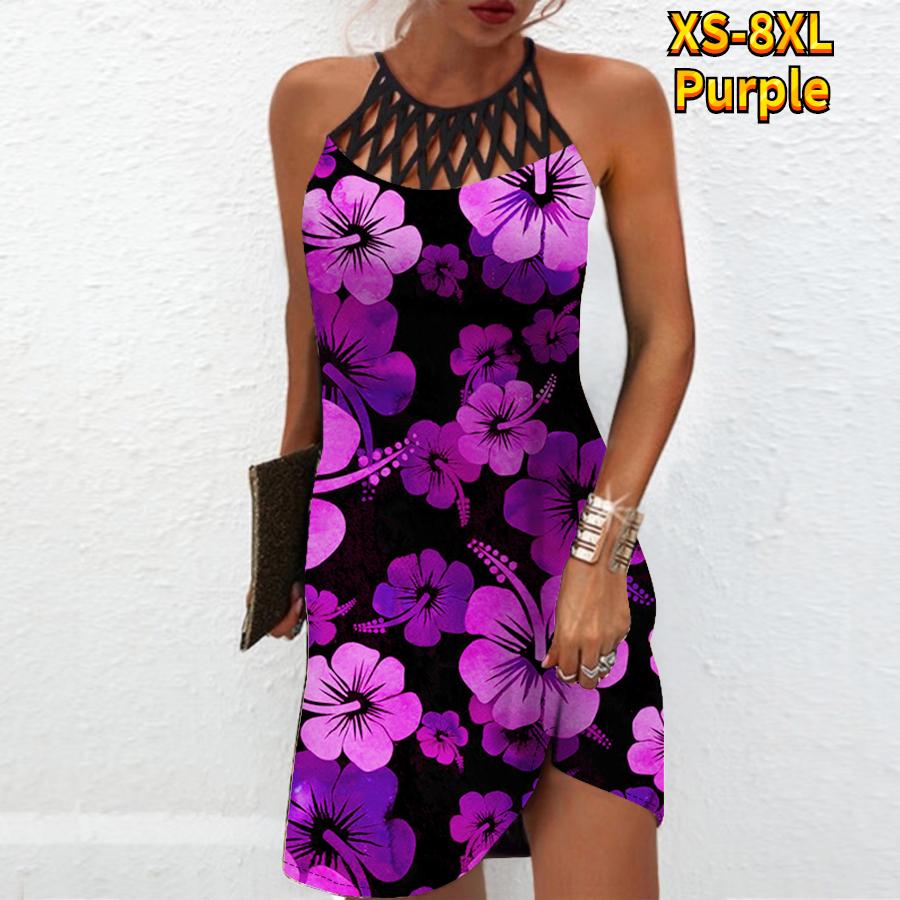 Summer Fashion Sexy Sleeveless Dress Soft Casual 3D Green Flowers Print Dress Sleeveless Sling Dress Summer Suspender Dress