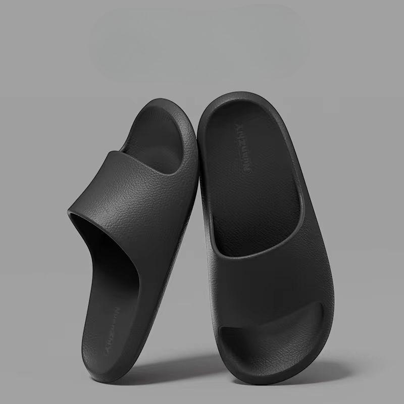 Sandals Male Eva Leather Grain Step On Shit Feeling Female Home with Non-slip Bathroom Smelly Feet Home Indoor Summer Bath 2025