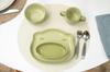 Staub Baby Kids Tableware 4pcs Set Green Plate Bowl Mug Japanese STAUB Ceramic Baby Kids Tableware "Ceramic & Frog" Children's [Authorized Product] &
