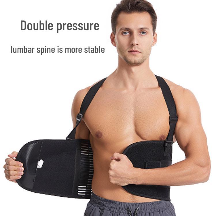 Herren Fitness Schweißtreibender Taillenformer & Stütz-Hosenträger für Laufen und Arbeit