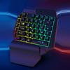 OneHanded Keyboard for PUBG Computer Mechanical Gaming Accessory with EyeCatching Lighting