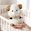 Adorable Sheep Plush Pillow Toy Soft Stuffed Animal Accompany Doll For Kids Cute Home Decor Birthday Party Gift