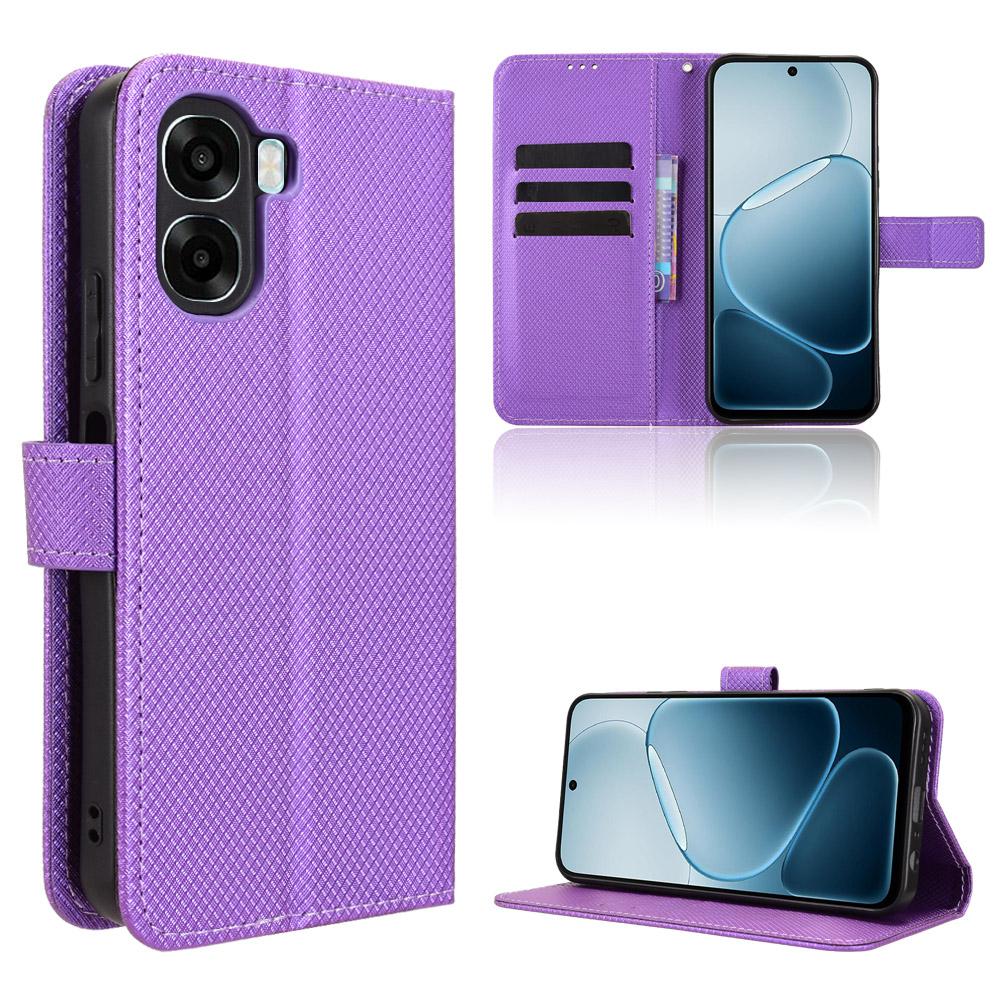 Flip-Hüllen für OPPO A6X Lederhülle [Flip Vintage Leder] Stoßfest Langlebig Retro Handyhülle