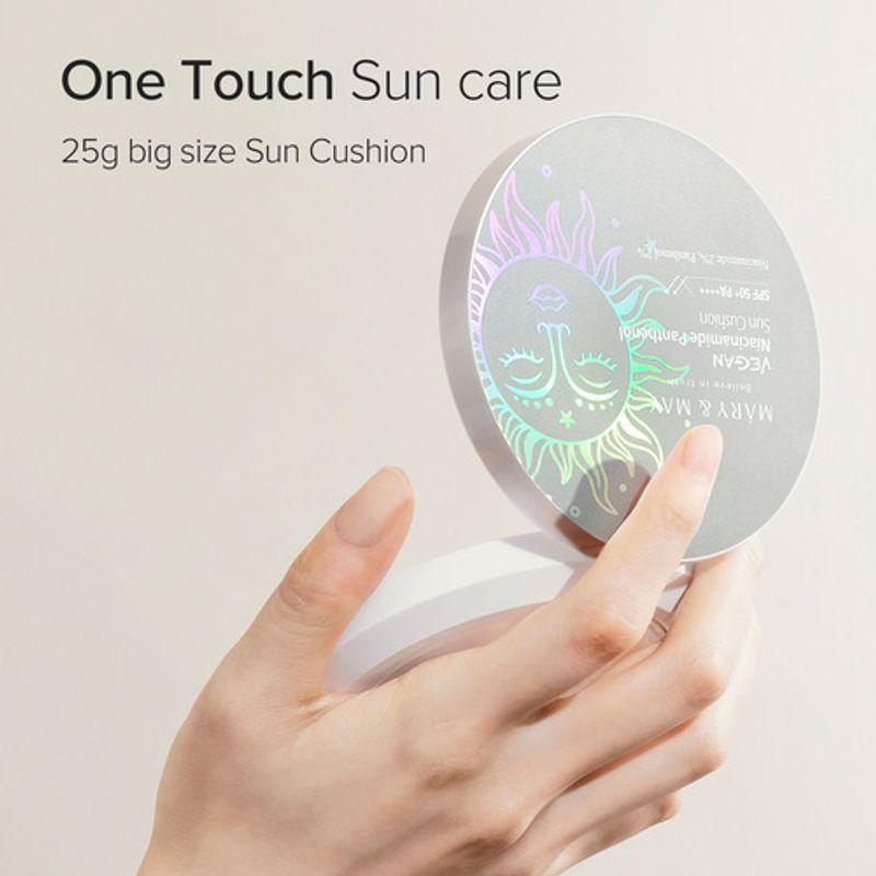 Mary&May Vegan Niacinamide Panthenol Sun Cushion SPF50+ PA++++