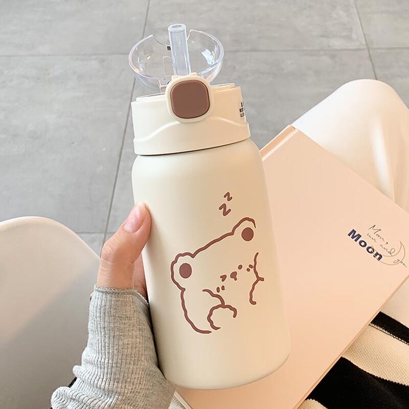 TLAKEHO 304 Stainless Steel Insulated Straw Cup