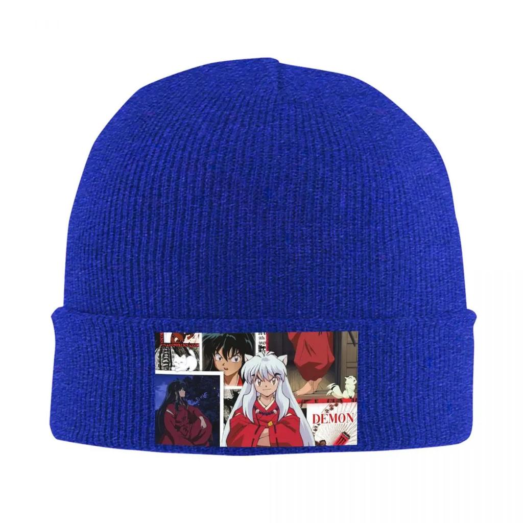 Unisexga Kimono Inuyasha Sesshomaru Warm Knitted Cap Winter Knit Bonnet Hat Skullies Beanies Hip Hop Caps for Unisex