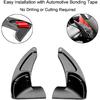 Steering Wheel Shift Paddle Extension Cover Compatible with Jeep Grand Cherokee 2014- Dodge Challenger Charger Durango RT and Scat Pack Extended