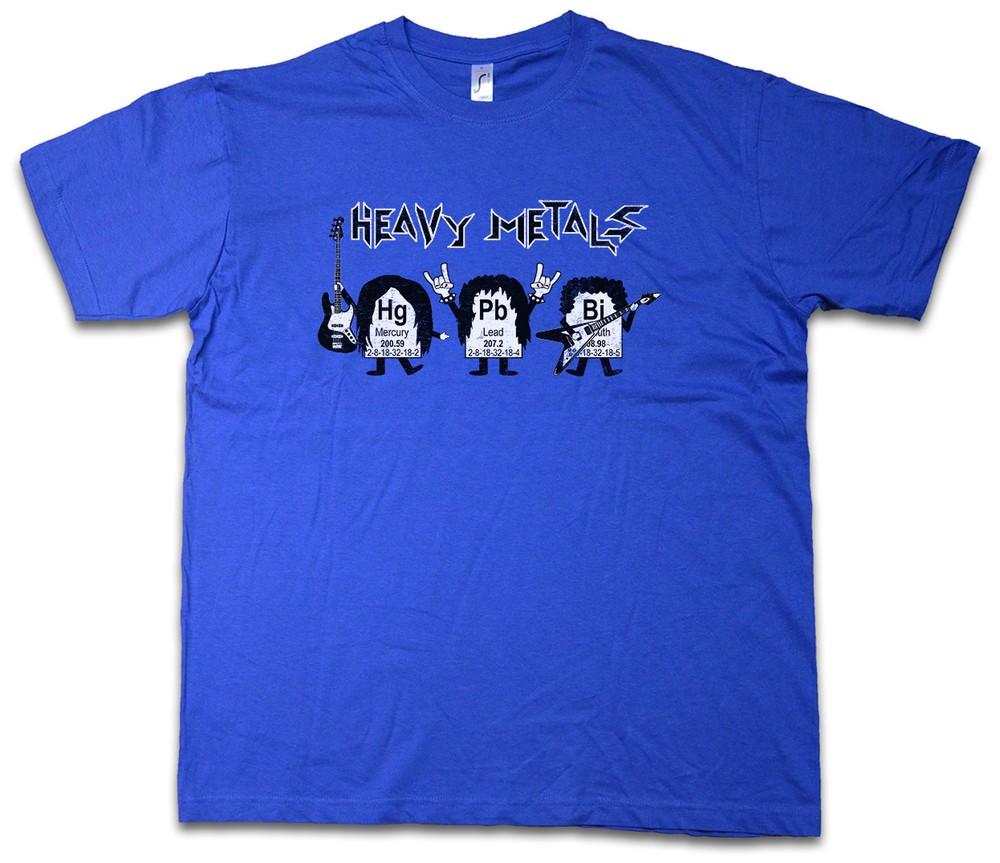HEAVY METALS T-SHIRT – Fun Rock Guitar Gitarre Speed Thrash Metal Hard Rock