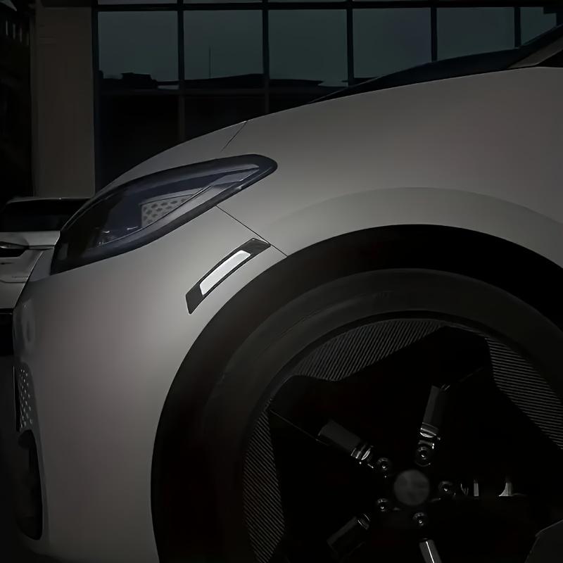 4 ks reflexních samolepek na auto - Ochrana proti poškrábání & Vylepšený vzhled, Vhodné pro PVC materiál
