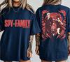 Spy X Family Anya Forger Anime Graphic T Shirt Kawaii Unisexga Oversized Cotton Short Sleeve Tee For Unisex Unisex
