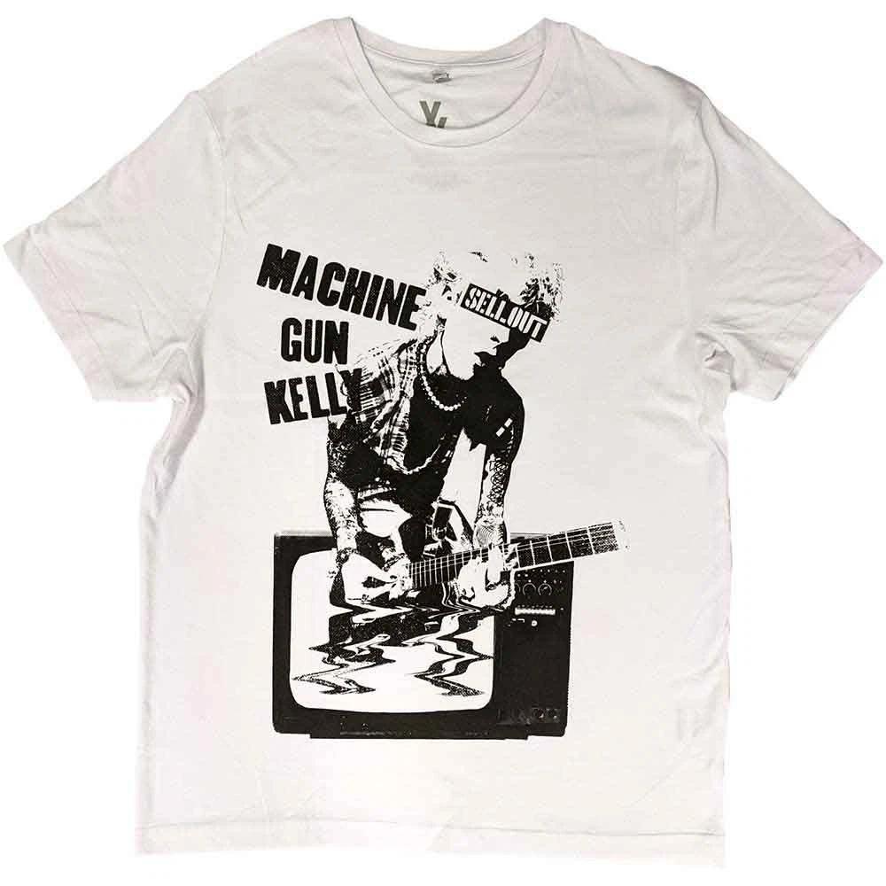 Machine Gun Kelly Tv Warp Unisex Tshirt L
