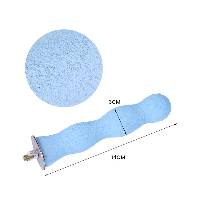 Paw Grinding Stick Parrot Pet Bird Claw Grinding Rod Budgerigar Grind Paws Tools Bird Cage Decoration Parrot Supplies Parakeet
