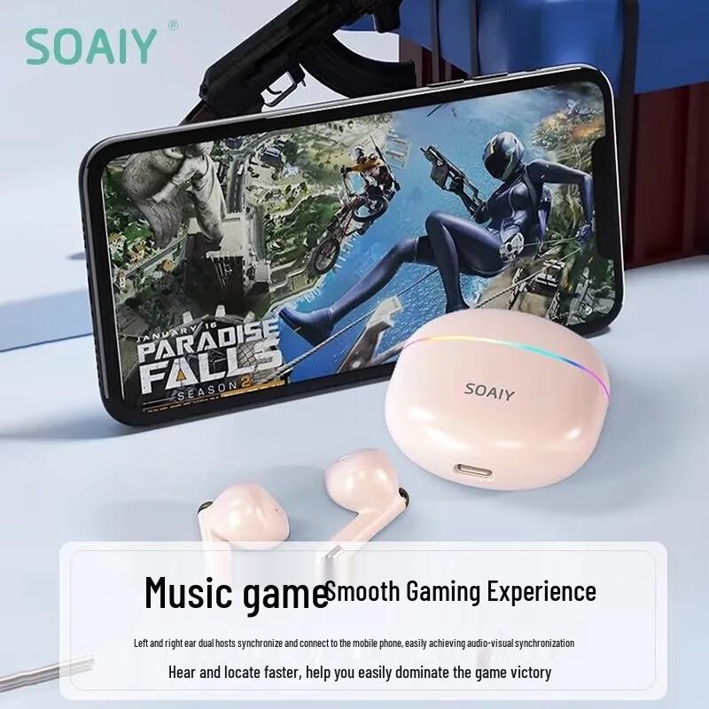 Soai SL35 True Wireless Bluetooth 5.3 Sports Earbuds