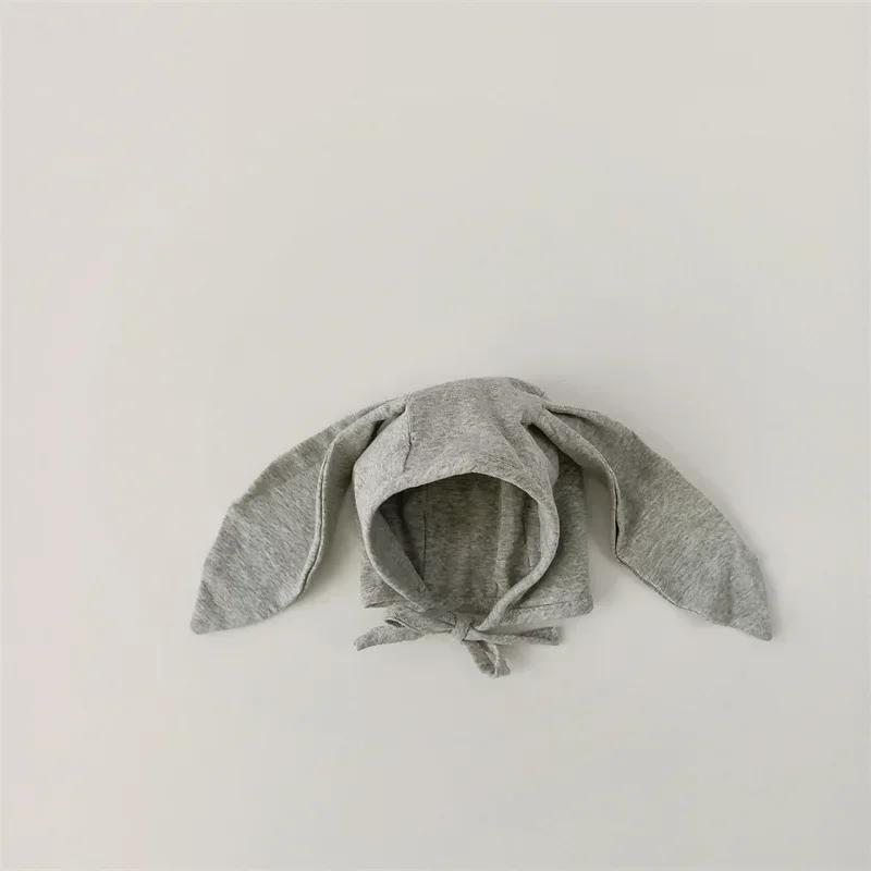 Hot Newborn Hat Cute Cartoon Bunny Bear Ear Beanie for Infant Baby Boy Girl Korean Baby Hat Spring Autumn Toddler Cap