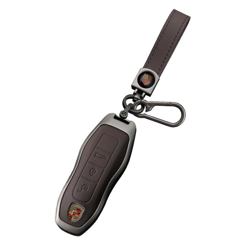 Porsche Key Case for New Macan, Cayenne, Panamera, 911, Maca, 718