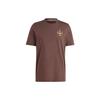 T Shirt Men's Dark Brown (Unisex) T-Shirts IR7589