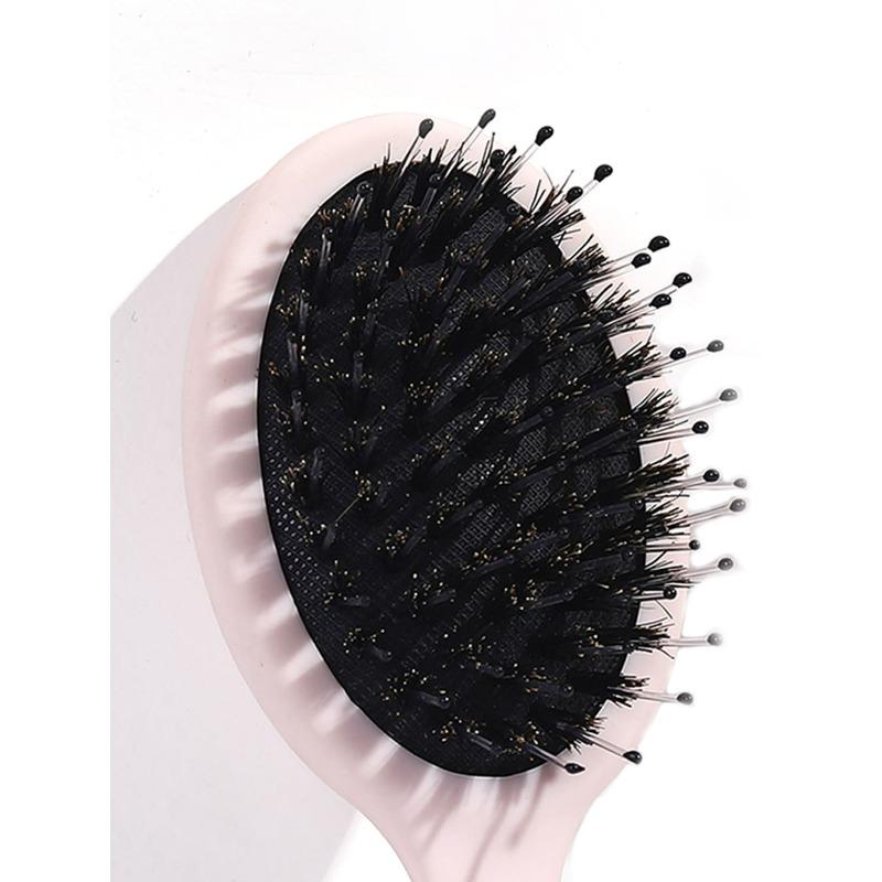 1pc Women's Simple Comfortable Air Cushion Bristle Hair Brush, Hair Accessories For Women Hair Comb, Detangling Brush, Mini Hair Brush