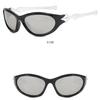 Women's Glasses Sun Protection UV Protection Fashion Personality XINGX Y2g Cyberpunk Street Shooting Catwalk Concave Sunglasses