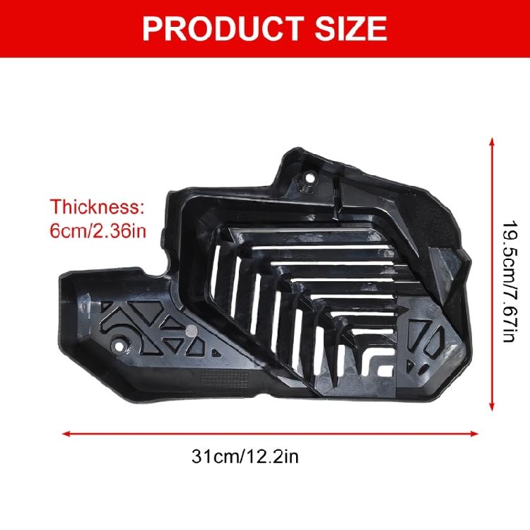 Reinforced Motorcycle Radiator Cover Impact Resistant Guard Suitable For X-ADV160 Models Debris Protection ABS Accessory