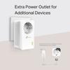 TP-Link TL-PA7017P KIT AV1000 Gigabit Passthrough Powerline Starter Kit Ethernet Adapter Kit
