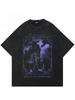 Retro Crew Neck Washed Tshirt  Breathable Sweatwicking And Soft Suitable For Daily Commute And Casual Wear Machine Washable Unisex Washed Tshi