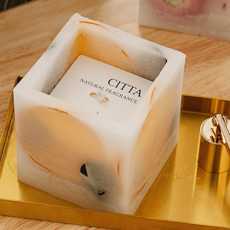 OEM/ODM Unique Design Scented Candle Decoration Marble Wedding Birthday Scented Candle Small (3 -6 )&Lavender