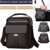 Everyday Versatile Rider Mini Leather Shoulder Bag Detachable Strap Portable Crossbody for Motorcycle Weekend Trips