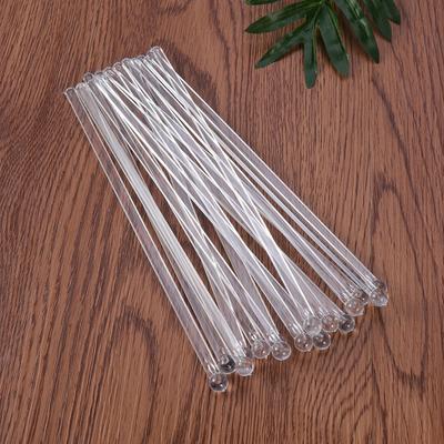 100pcs Transparent Cocktail Drink Bar Muddler Round Head Plastic Stirring Mixing Sticks Ladle Stirrer Swizzle Stick New
